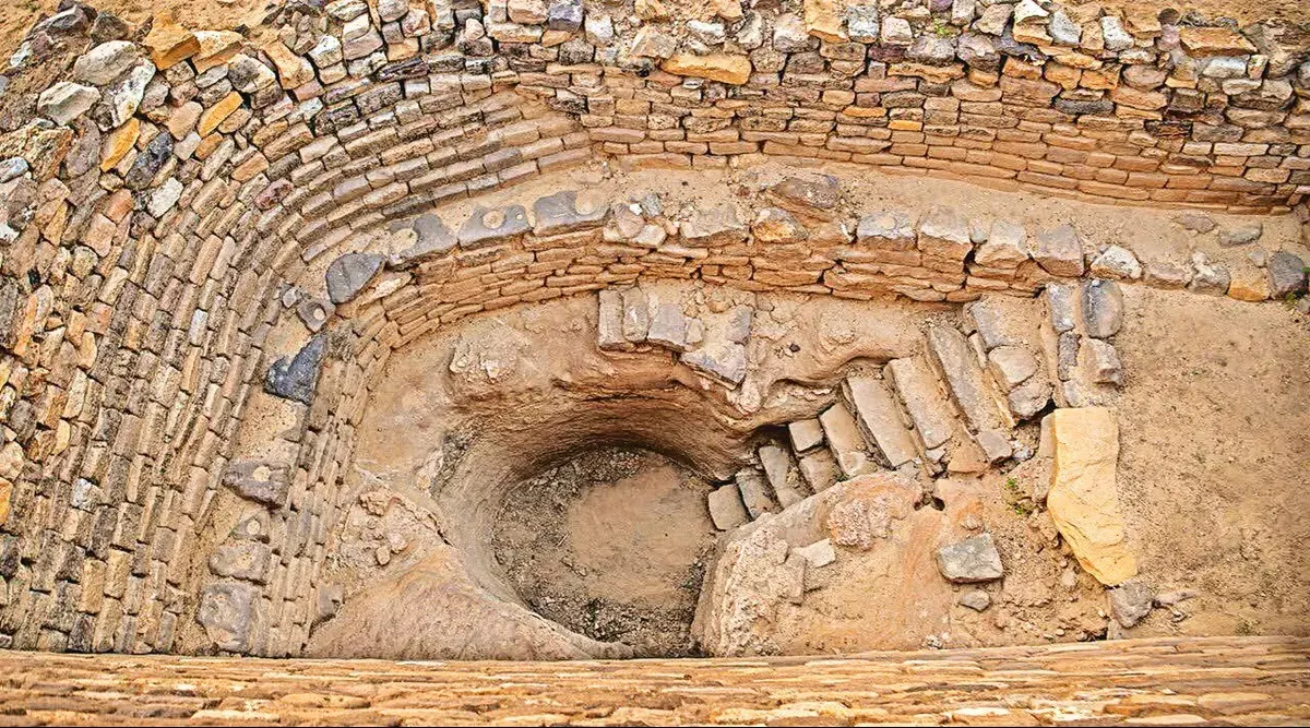 Archaeological mound at Desalpar