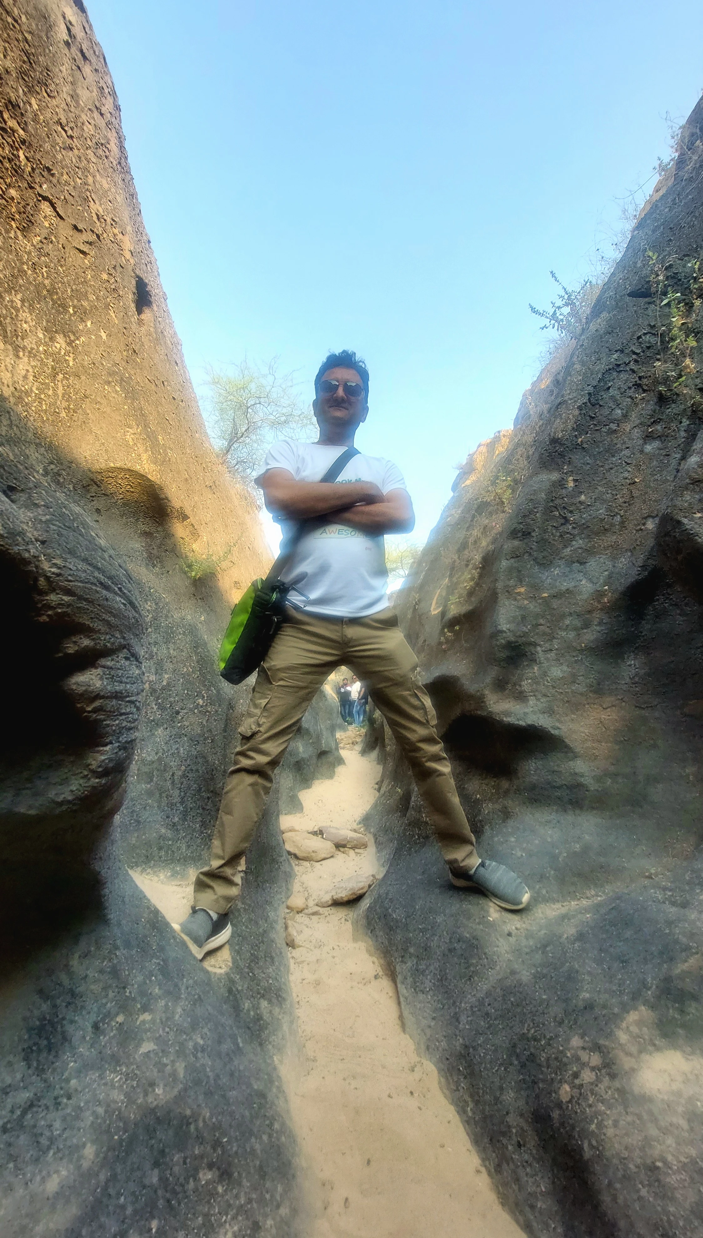 Nadapa Caves sandstone corridors