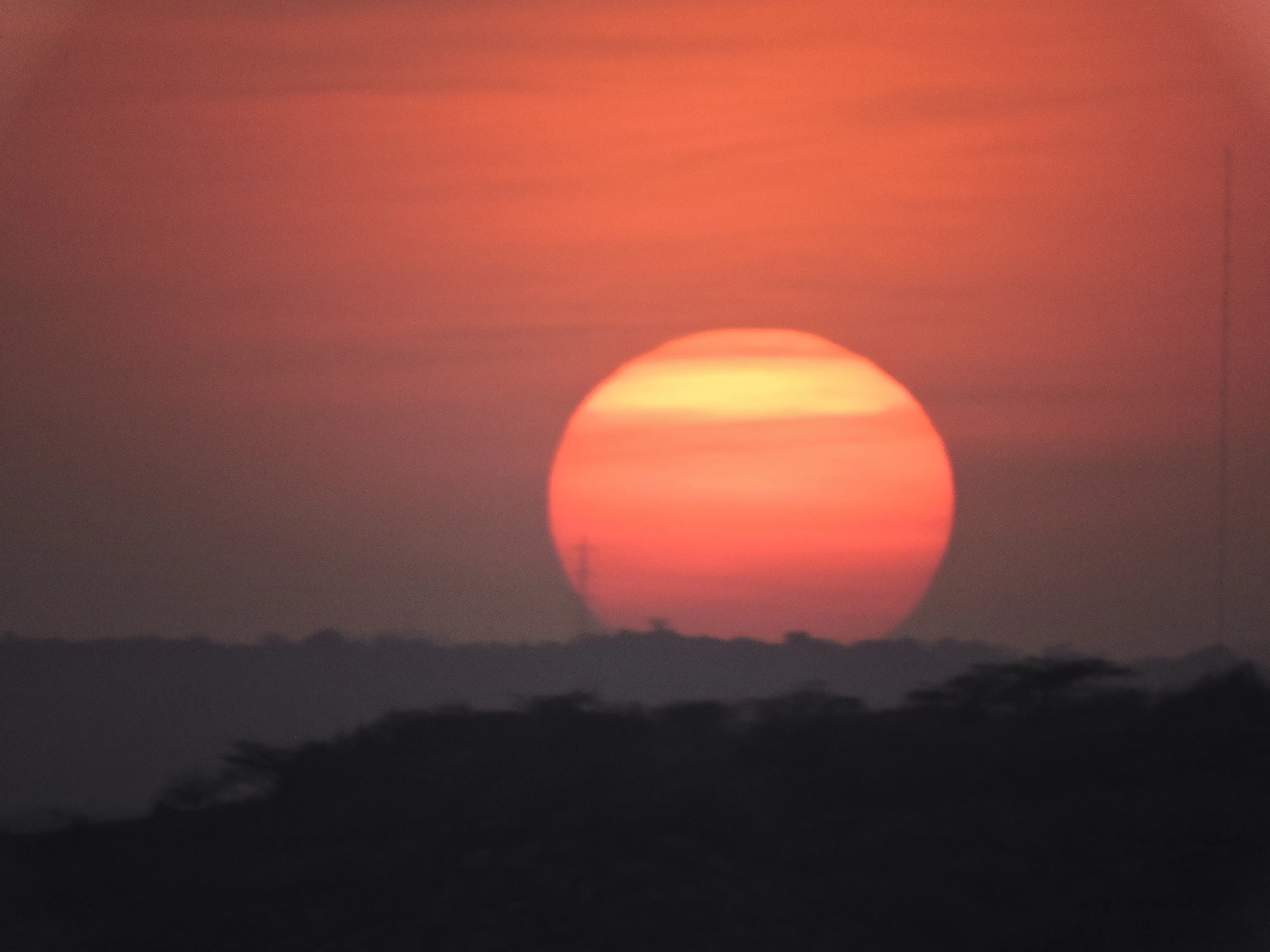 Spectacular sunset views