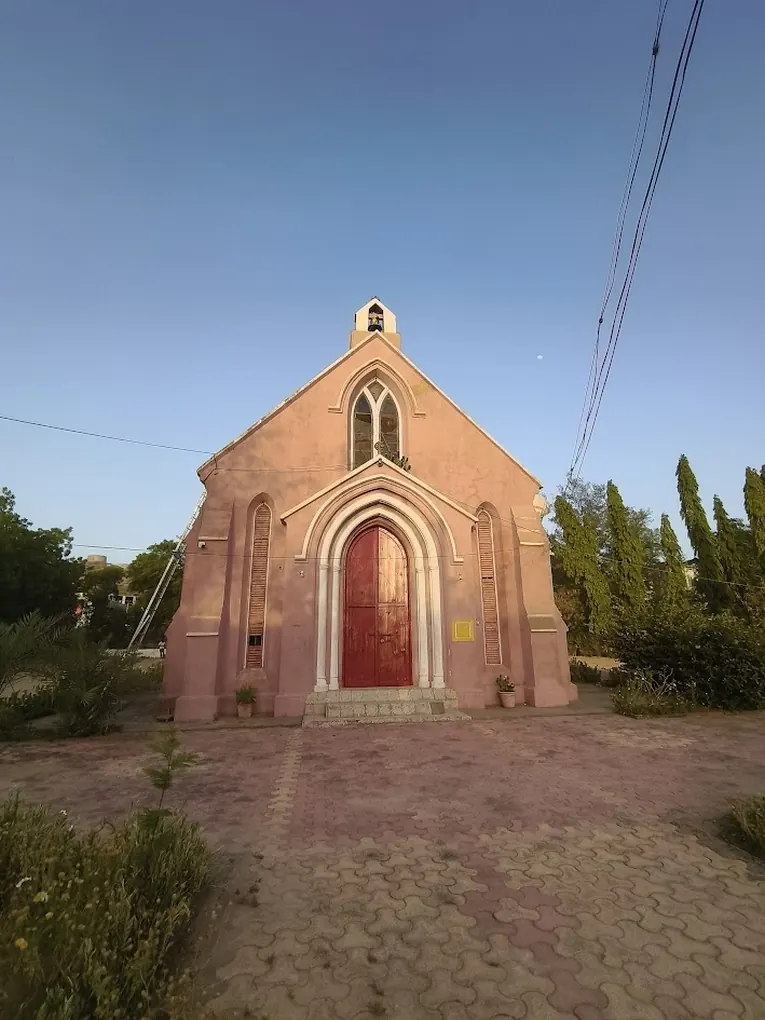 Interior view of St. Andrews Church Bhuj
