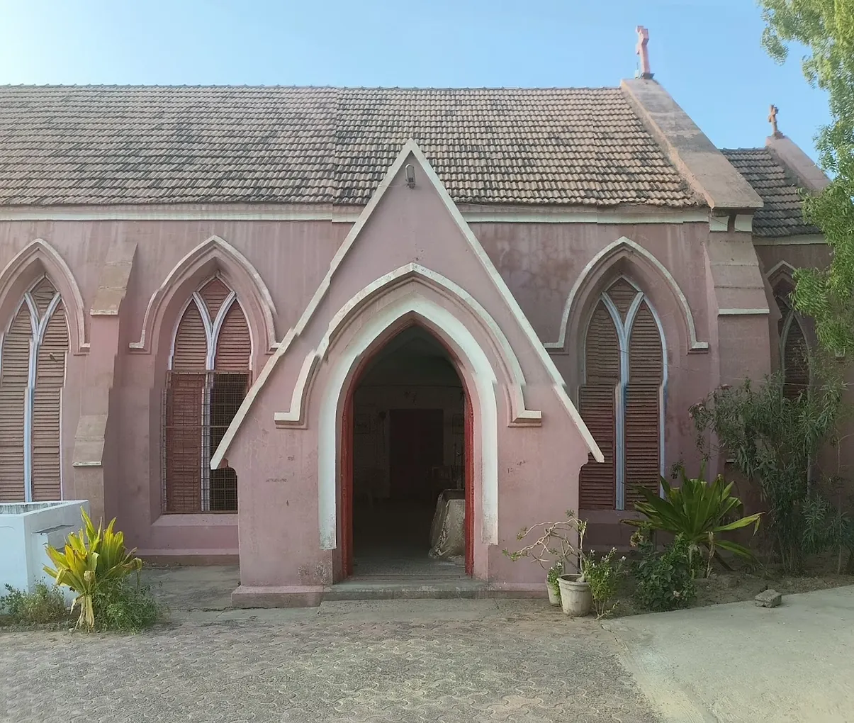 St. Andrews Church facade detail